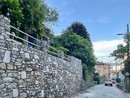 Via Intra-Premeno, rifatto il muraglione che era crollato