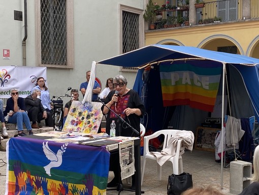 Luisa Morgantini a Casa don Gianni per richiamare l'attenzione su Gaza e la Palestina