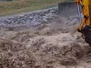 Torrente Anza ingrossato dalle forti piogge, Bonacci: &quot;Situazione sotto controllo&quot; FOTO