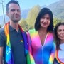 Da sx: Marco Coppola, Vladimir Luxuria e Lucrezia Stefanoni