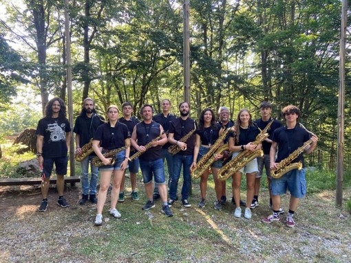 Musica in Quota, il concerto della Ossola Sax Swingin’ Orchestra apre la nuova stagione