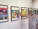 Taglio del nastro per la mostra &quot;Riflessi d'arte&quot; di Giuseppe Festino FOTO