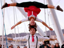 Il festival &quot;Dalla montagna al lago&quot; si apre con uno spettacolo di circo