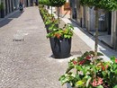 Omegna si fa bella: nuovi arredi nel centro in vista dell'estate