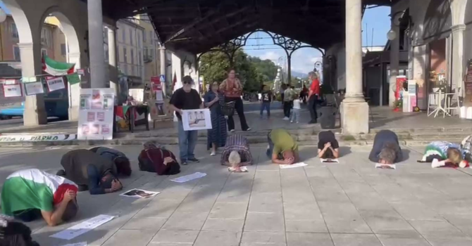 "Non in nostro nome": a Verbania un presidio per la Palestina