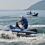 Mezzo in avaria nel lago, quattro persone soccorse dalla polizia
