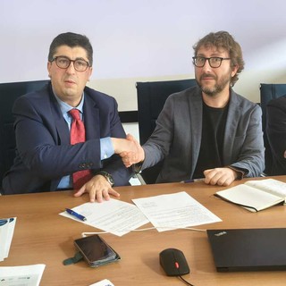 La firma del protocollo