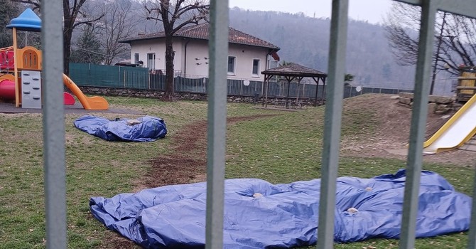 Trobaso, partita una raccolta firme contro i giochi gonfiabili a pagamento nel parco