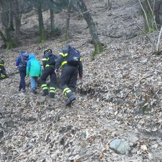 Escursionisti dispersi salvati dai vigili del fuoco