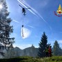 Tre incendi ancora attivi nel Vco: Canadair ed elicotteri in azione sulle montagne ossolane Tre incendi ancora attivi nel Vco: Canadair ed elicotteri in azione sulle montagne ossolane