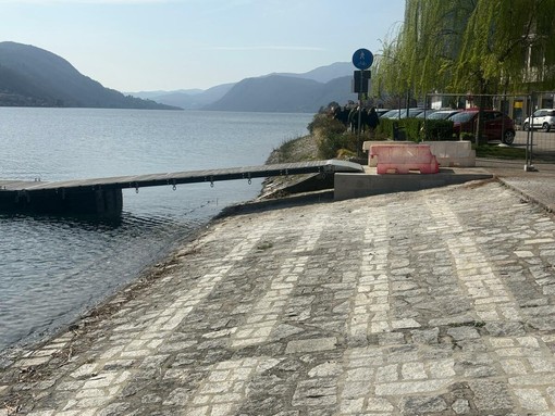 Omegna, il sindaco risponde alle critiche: “Sui pontili ritardi inevitabili per la presenza di residuati bellici”