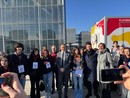 La Plasmamobile arriva in Piemonte: gli studenti del Gobetti firmano il logo
