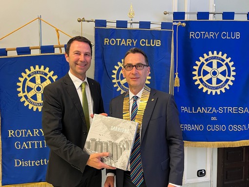 Il rettore del Politecnico di Torino ospite del Rotary Club Pallanza-Stresa