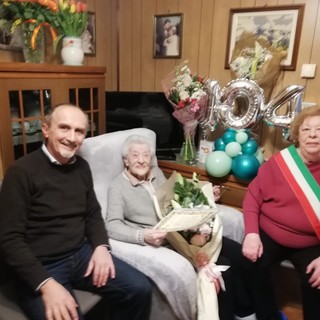 Rosa Bastenti è la donna più anziana del Vco: spegne 104 candeline