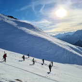 Pericolo valanghe 2-moderato sulle nostre montagne