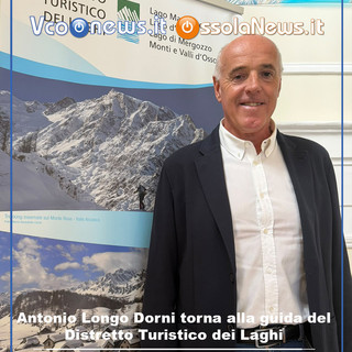 Dopo nove anni Antonio Longo Dorni ritorna alla guida del Distretto Turistico dei Laghi Dopo nove anni Antonio Longo Dorni ritorna alla guida del Distretto Turistico dei Laghi