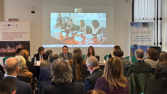 Turismo sostenibile: la Camera di Commercio lancia il progetto &quot;SustainEvents&quot;