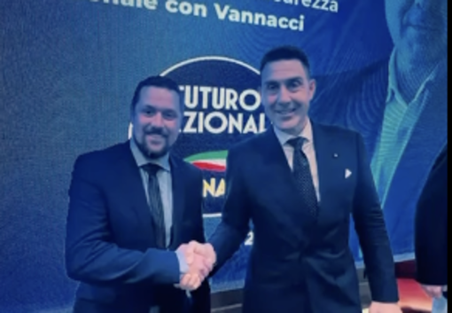 Davide Titoli e Roberto Vannacci Davide Titoli e Roberto Vannacci