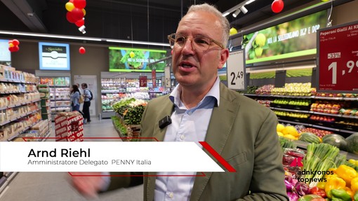 Imprese: Riehl (Penny Italia), 'Sud Italia è nostra priorità negli investimenti' Imprese: Riehl (Penny Italia), 'Sud Italia è nostra priorità negli investimenti'