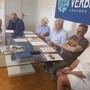 Un momento della conferenza stampa Un momento della conferenza stampa