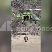 Alluvione in Nepal, le immagini girate da un italiano salvato in elicottero