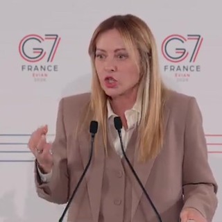 Meloni: "Vannacci? E' funzionale alla sinistra. Rivendico introduzione reato femminicidio" Meloni: "Vannacci? E' funzionale alla sinistra. Rivendico introduzione reato femminicidio"