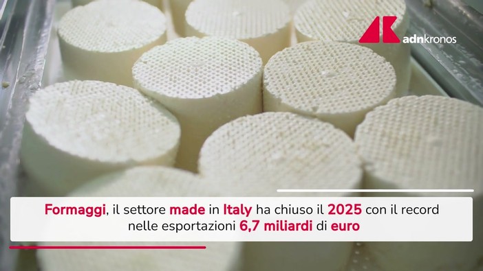 Formaggi, boom made in Italy nel 2025: record nelle esportazioni Formaggi, boom made in Italy nel 2025: record nelle esportazioni