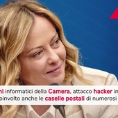 Attacco hacker nelle caselle mail della Camera, anche della premier Meloni Attacco hacker nelle caselle mail della Camera, anche della premier Meloni
