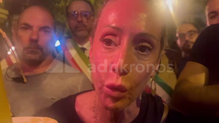 Arianna Meloni alla fiaccolata per Paolo Borsellino: "Eroe del nostro tempo"