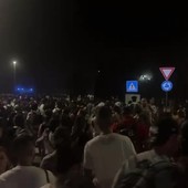 Il popolo di Ultimo lascia Tor Vergata, il deflusso lungo ma senza incidenti