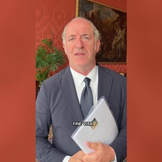 "La legge sul fine vita è stata approvata dal Veneto", il video messaggio di Zaia "La legge sul fine vita è stata approvata dal Veneto", il video messaggio di Zaia