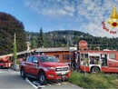 Incendio in un sottotetto a Premeno: intervengono i vigili del fuoco