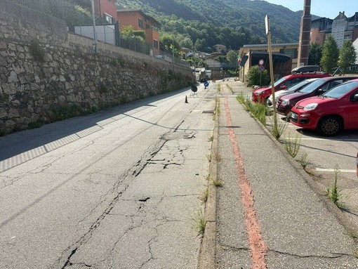 Omegna, al via i lavori di asfaltatura in via XI Settembre Omegna, al via i lavori di asfaltatura in via XI Settembre
