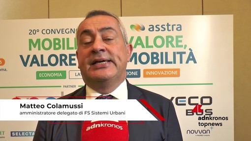 Mobilità, Colamussi (FS Sistemi Urbani): 'Più tecnologia per invogliare a usare il mezzo pubblico' Mobilità, Colamussi (FS Sistemi Urbani): 'Più tecnologia per invogliare a usare il mezzo pubblico'