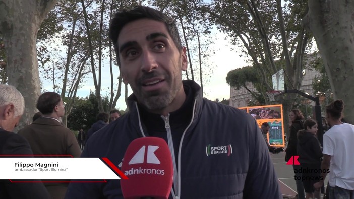 Filippo Magnini a Colle Oppio: "Spazio con energia pazzesca, tanti i ragazzi che ne beneficeranno" Filippo Magnini a Colle Oppio: "Spazio con energia pazzesca, tanti i ragazzi che ne beneficeranno"