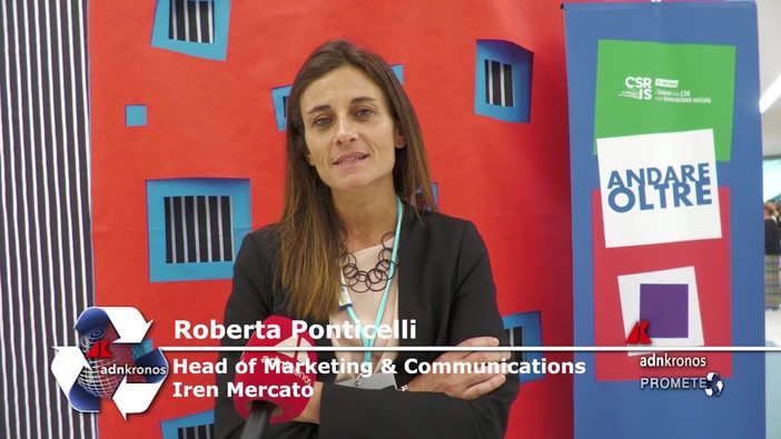 Salone Csr 2026: Ponticelli (Iren Mercato), 'nostra mission è creare consapevolezza clienti per ottimizzare consumi'