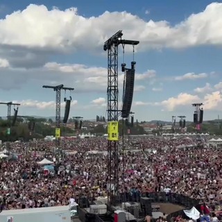 L'oceano di Ultimo, le 250mila persone in attesa del concerto L'oceano di Ultimo, le 250mila persone in attesa del concerto