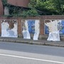 I manifesti strappati in città I manifesti strappati in città