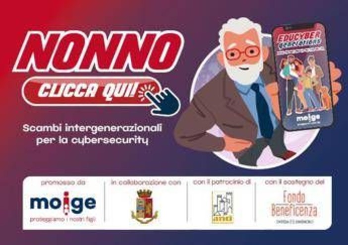 Generazione Z insegna a boomers a navigare sicuri in rete, al via 'Nonno clicca qui'  Generazione Z insegna a boomers a navigare sicuri in rete, al via 'Nonno clicca qui' 