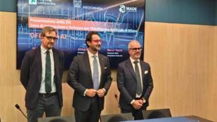 A Milano nasce 'Officina AI', zona di sviluppo e innovazione voluta da Assolombarda
