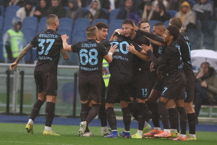 Lazio-Napoli 0-2, a segno Spinazzola e Rrahmani
