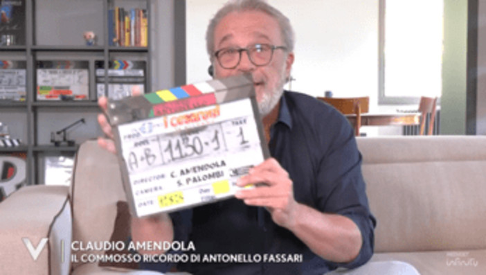 Claudio Amendola ricorda Antonello Fassari: "Anche lui guarderà i Cesaroni da lassù" Claudio Amendola ricorda Antonello Fassari: "Anche lui guarderà i Cesaroni da lassù"