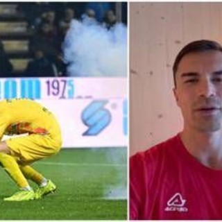 Audero dopo essere stato colpito dal petardo: "Poteva andare molto peggio" Audero dopo essere stato colpito dal petardo: "Poteva andare molto peggio"