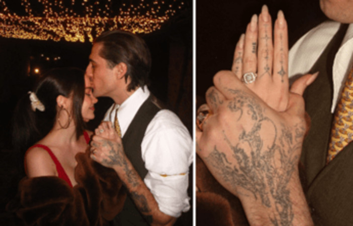 Damiano David, Dove Cameron svela il retroscena sulla proposta di matrimonio: "Non me lo aspettavo" Damiano David, Dove Cameron svela il retroscena sulla proposta di matrimonio: "Non me lo aspettavo"