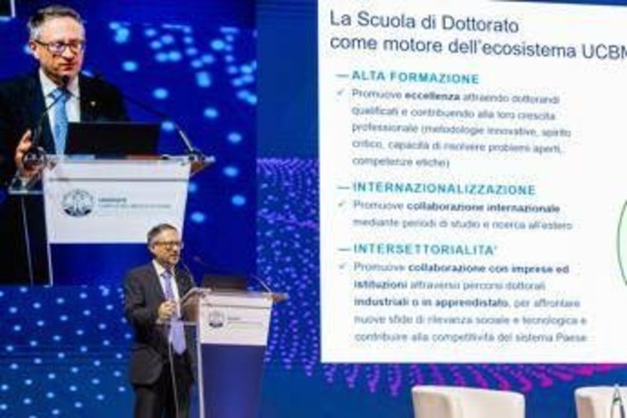 Paggi (Ucbm), "Scuola dottorato Campus biomedico promuove internazionalizzazione e inter-settorialità" Paggi (Ucbm), "Scuola dottorato Campus biomedico promuove internazionalizzazione e inter-settorialità"