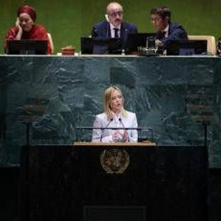 Gaza, Meloni all'Onu: &quot;Israele ha superato il limite&quot;