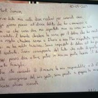 Mark Samson scrive ai genitori di Ilaria Sula: &quot;Scusatemi per atroce delitto&quot;