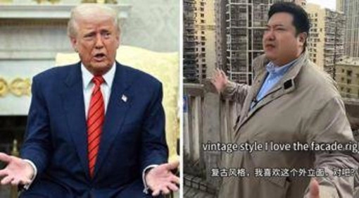Trump e la guerra dei dazi, Cina schiera il clone di Donald - Video