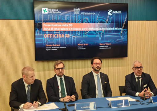 Nasce in Lombardia “Officina Ai”, la Zis dedicata all’Intelligenza Artificiale Nasce in Lombardia “Officina Ai”, la Zis dedicata all’Intelligenza Artificiale