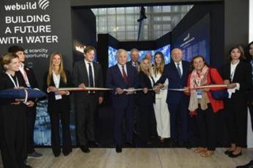 Webuild al Forum Euromediterraneo dell’Acqua, inaugurato lo spazio espositivo 'Building a Future with Water' Webuild al Forum Euromediterraneo dell’Acqua, inaugurato lo spazio espositivo 'Building a Future with Water'